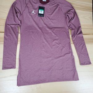 Nike Jordan 23 Dri-Fit Alpha Compression Long Sleeve Top AO9216-610 Mens Sz XL